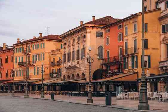 Piazza Bra in Verona