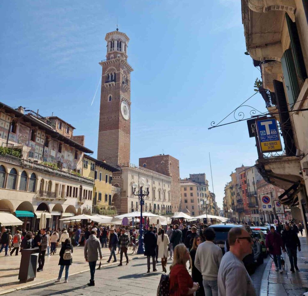 Erbe Square in Verona