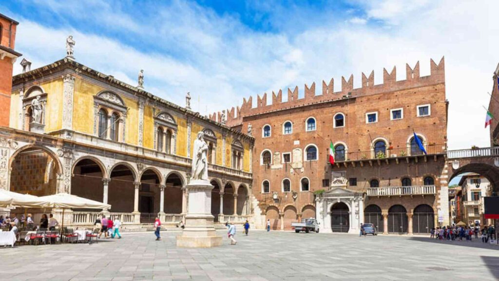 Signori Square in Verona