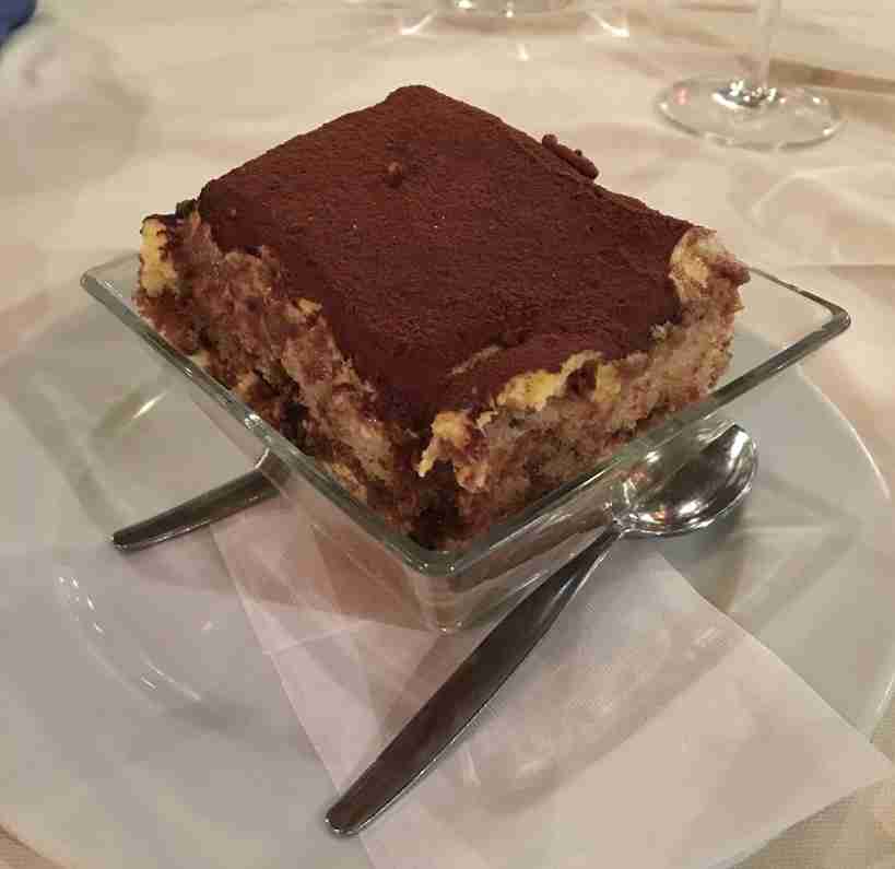 Al Giardinetto da Severino tiramisu