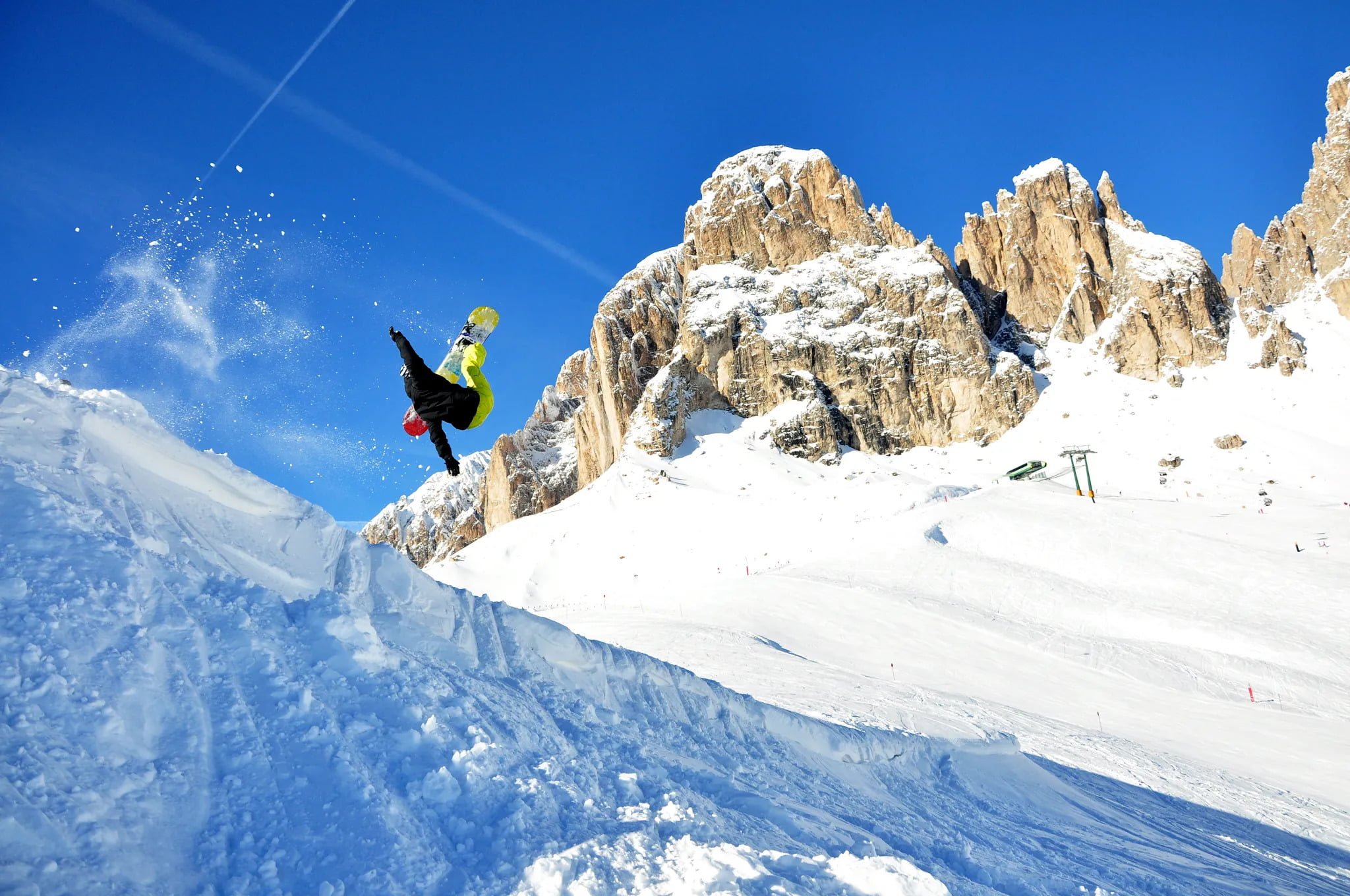 Skiing in Italy