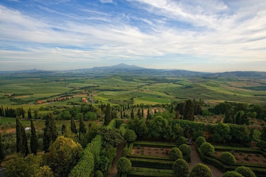 Giardino di Palazzo Piccolomini