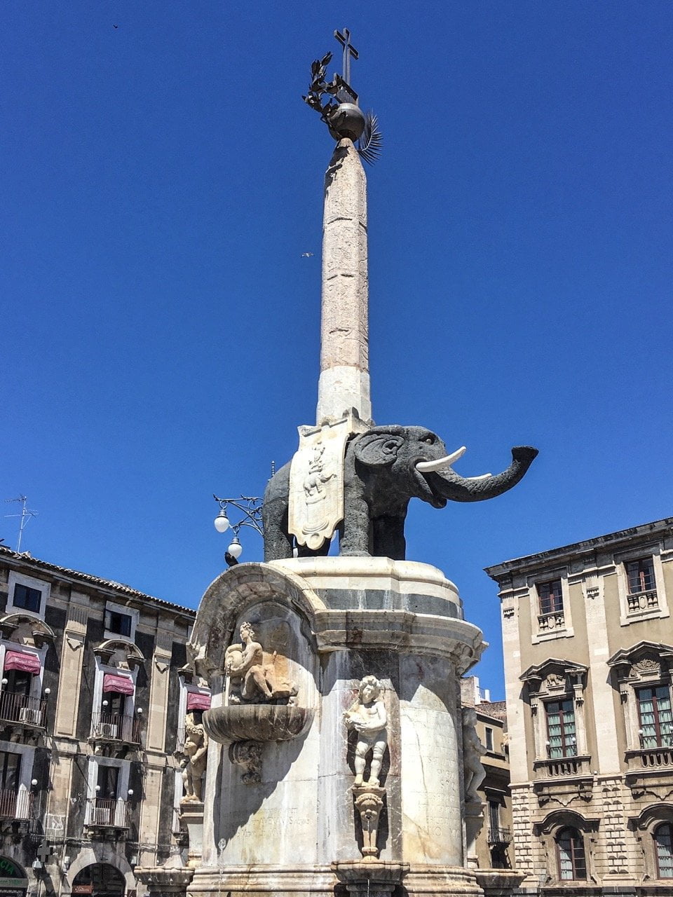 Fontana dell'Elefante a Catania