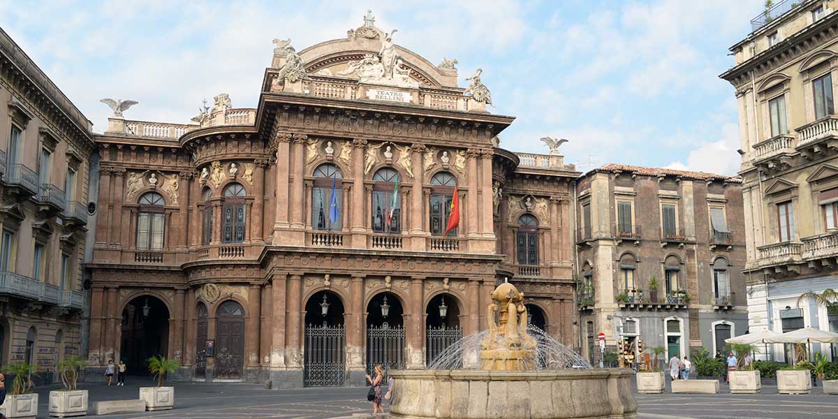 Massimo Bellini Theater a Catania