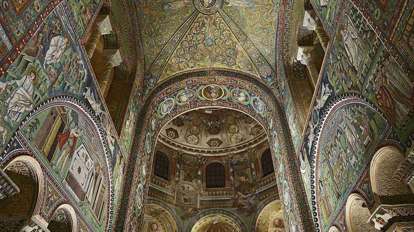 San Vitale basilic with mosaic