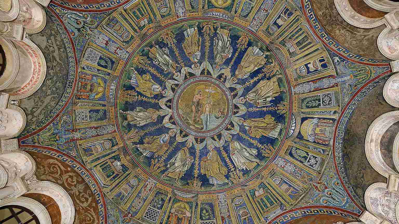 Neonian baptistery in Ravenna